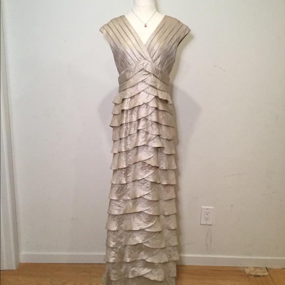 macys champagne dress